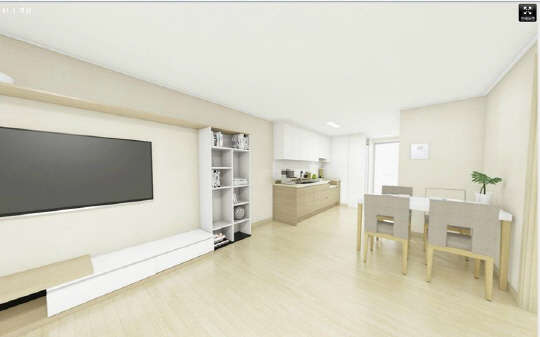 서울 송파삼전 행복주택 419㎡ 가구 내부 전경. 사진=LH 제공